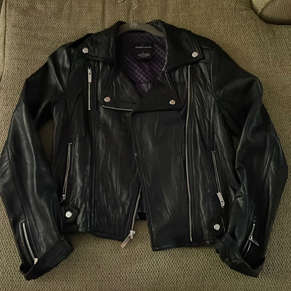 Genuine Leather Biker Jacket